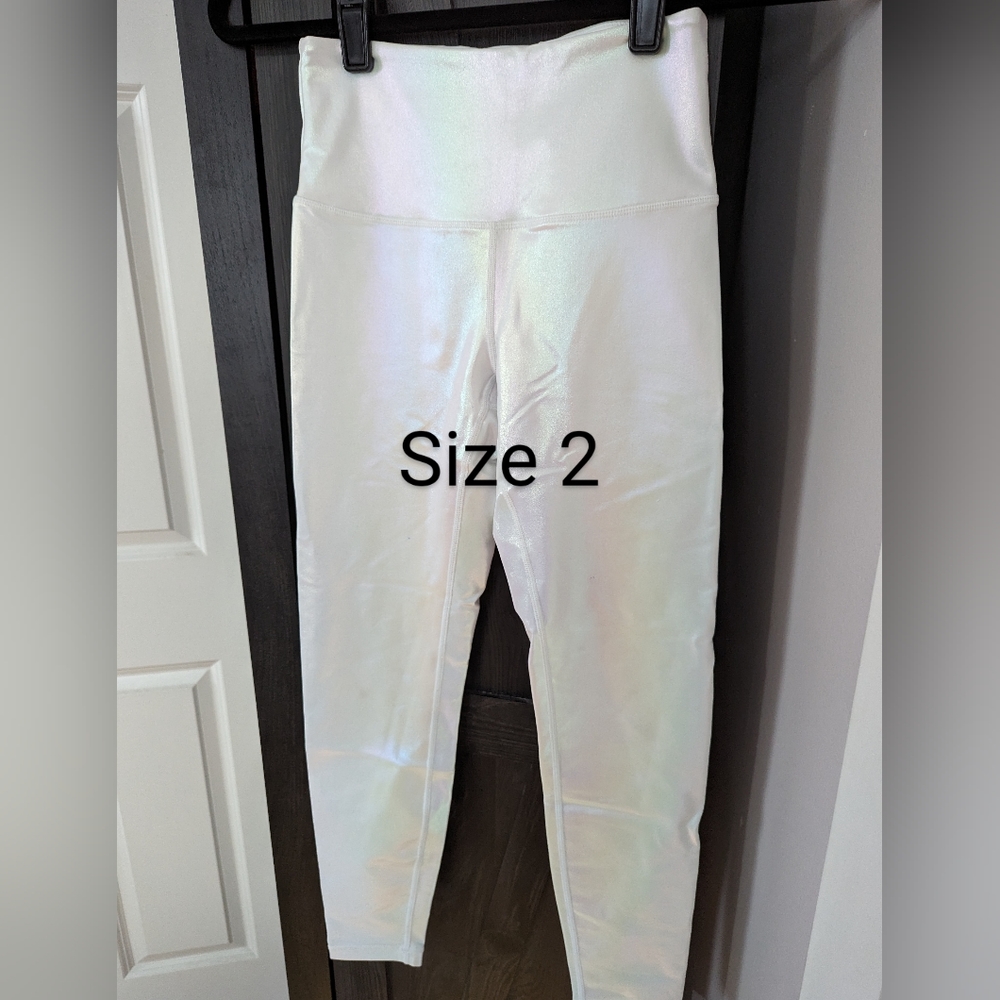 Zyia Unicorn White Light N Tight leggings